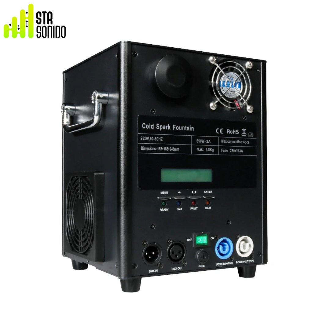 Shehds Maquina de Chispa Fria 650w 1