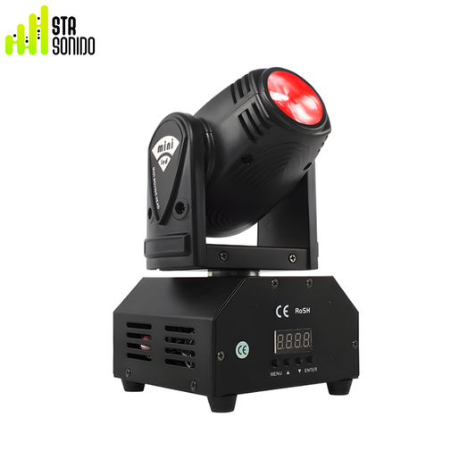 Cabeza Móvil Mini Beam LED 10w RGBW