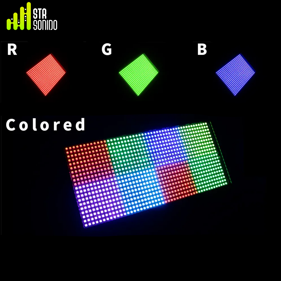 Strobo LED 200w RGB