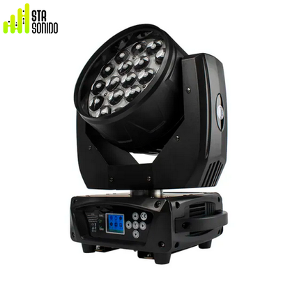 Cabeza Movil Wash Zoom 19x15w RGBW